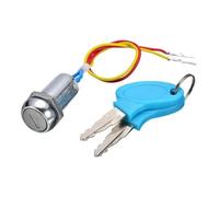 1 Set 2 Fili Con Chiave Per Interruttore Accensione, Blocco Accensione Per Moto Veicolo Cavo Con 2 Chiavi Affidabile Per ATV Go Kart Scooter Interruttore avviamento
