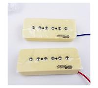 1 Set 2 Pezzi Crema P90 Saponetta Single Coil Collo E Ponte Chitarra Elettrica Pickup Humbucker pickup