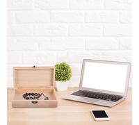 1 set 2 pezzi di confezionamento retrò scatole da imballaggio regalo oblungo