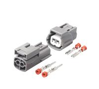 1 Set 2 Pin Automotive ECT Engine E-RS Tipo Connettore Sensore Temperatura Acqua Compatible With The 6189-0772(Male and Female)