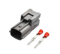1 Set 2 Pin Automotive ECT Engine E-RS Tipo Connettore Sensore Temperatura Acqua Compatible With The 6189-0772(Male)