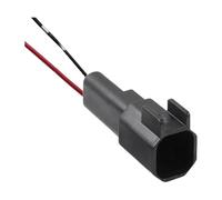 1 set 2 pin maschio femmina connettore impermeabile for automobile 34062-0028 34675-0001 spina cablaggio sensore ruota anteriore iniettore carburante(Army green,5 S)