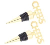 1 set 2 plughi per le spogliare per feste di compleanno da 2 pezzi (Golden)