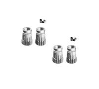 1 Set/2 Set/3 Set Kit Ingranaggi Dual Drive Temprati for Estrusore Diretto 1.75mm for Ender 3 CR10 MK8 Accessori for Stampanti 3D Tasso di Velocità 3:1(2 sets)