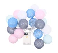 1 Set 20 LED Atmosphere Lamp String Home Light String Decor (senza batteria)