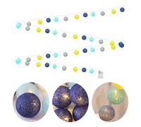 1 set 20 stringa natalizia corda lampada a sfera decorativa ( batteria)