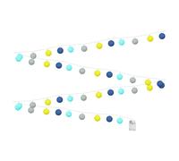 1 set 20 stringa natalizia corda lampada a sfera decorativa ( batteria)