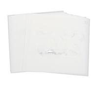 1 set 20pcs Halloween Hollow Hollow Pumpkin Drawing Stencil Modelli (Bianco)