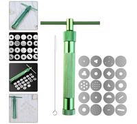 1 Set / 22 pezzi Utile fai da te Strumento per estrusore di argilla fatta a