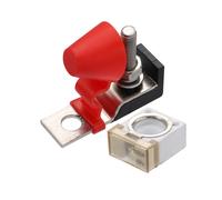 1 Set 250A Batteria Fusibile Terminale Fusibile Blocco Fusibile 58V