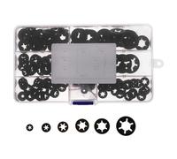 1 Set 260PCS Plum-Blossom Shaped Blocking Blocking Rondelle di fissaggio