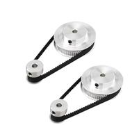 1 Set 2GT Kit puleggia cinghia dentata 20 60 denti Alesaggio 5/8/10 mm Riduzione 1:3 Larghezza cinghia 6 mm(20T Bore8-60T Bore10,1 SET_2GT-610-6)