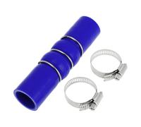 1 Set 30mm/1.18" ID 152mm tubo silicone blu auto a gobba con fascette