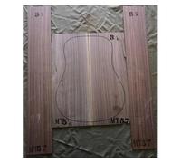 1 set 3A kit per chitarra in legno di noce nero con retro e fasce da 41 pollici, materiale per la realizzazione di pannelli Materiali per la fabbricazione di chitarre(57)