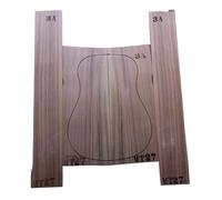 1 set 3A kit per chitarra in legno di noce nero con retro e fasce da 41 pollici, materiale per la realizzazione di pannelli Materiali per la fabbricazione di chitarre(27)