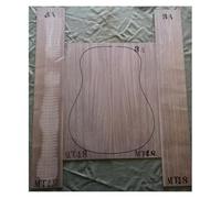 1 set 3A kit per chitarra in legno di noce nero con retro e fasce da 41 pollici, materiale per la realizzazione di pannelli Materiali per la fabbricazione di chitarre(48)