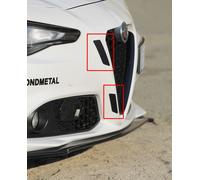 1 set 4 adesivi effetto presa aria V GTAM Style per Giulia Super