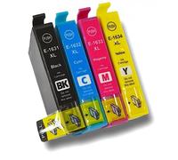 1 set = 4 cartucce compatibili T16 XL per Workforce WF-2010 W, WF-2510 WF, WF-2520 NF, WF-2530 WF, WF-2540 WF, WF-2630 WF, WF-2650 DWF, WF-2660 DWF, WF-2750 DWF, WF-2760 DWF