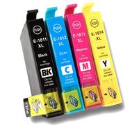 1 set = 4 cartucce compatibili T18 XL per Expression Home XP- 102 202 205 212 215 225 30 302 305 312 313 315 322 325 33 402 405 412 413 413 15 42. 0 422 425