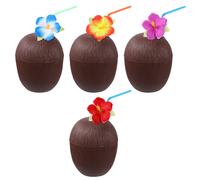 1 Set 4 Forma Noce Cocco Per Festa Hawaii