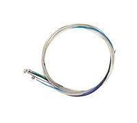 1 set / 4 pezzi (EADG) corde di violino argento tedesco 4/4 3/4 1/2 1/4 1/8 1/10 corda di violino (Color : E - 4pcs)