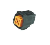 1 Set 4 Pin Somma/&itomo Filo Connettore Del Cavo Di Ossigeno O2 Spina Del Sensore Automotive Maschio Femmina Presa Compatible With The 6195-0018 6195-0015(Female)