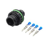 1 Set 4 Pin Way Round Howo A7 Contachilometri Sensore di Velocità Spina Auto Sigillato Connettore Maschio Femmina Presa 1-967402-1 1-967325-1(1 set,Male-01)