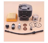 1 set 42mm Cilindro Pistone Kit for Stihl FS450 FS 450 Filtro Aria Carburante Linea Paraolio Primer Lampadina Candela Tagliaerba 4128 020 1211