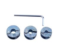 1 set 5-11 mm Drill Bit Locator Falegnameria Limiter Profondità Stop Collari Posizionatore con Chiave Stop Collare