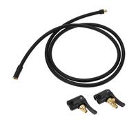 1 set 51,18" tubo di prolunga per gonfiaggio pneumatici con mandrino ad aria