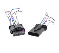 1 set 6 pin 1-1718646-1 1-1718806-1 acceleratore sensore valvola a farfalla presa cablaggio lampada freno posteriore auto spina(6p male female,1 S)
