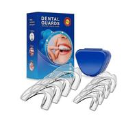 (1 set)8pcs Mouth Guard For Grinding Teeth, Anti Grinding Bite Guard Moldable Dental Night Guards For Clenching Teeth At Night, 2 Size