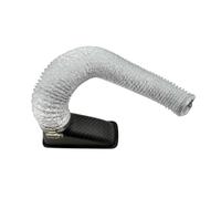 1 Set ABS Paraurti Anteriore Fibra di Carbonio Struttura Aspirazione Fori W1Z4