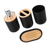 1 set Accessori per la toilette per hotel per spazzolino da di bidoni del