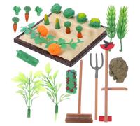1 Set Accessori per Model Farm con Tagliaerba e Forcone per Scene e Decorazioni Realistico e Facile da Usare