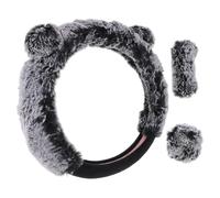 1 set accessorio universale per auto con coperchio del freno a mano del volante