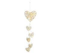 1 set acchiappasogni decorativo scava fuori significativo amore a forma di cuore pendente appeso decorazione casa appeso pendente