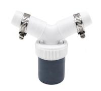 1 set adattatore di scarico per lavatrice, distributore a Y per | Mega pratico: adattatore per scarico lavatrice | scarico lavatrice doppio connettore 18-24/40 mm con morsetti