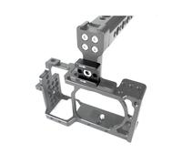 1 set adattatore per attacco slitta a caldo con filettatura da 1/4 per supporto gabbia per fotocamera DSLR/flash/luce LED/microfono/montaggio monitor