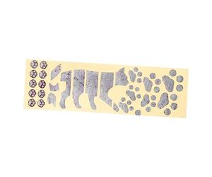 1 Set Adesivo Per Tastiera Ukulele Adesivo Per Strumenti Musicali Toppa Autoadesiva Tastiera Ukulele