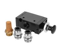 1 set affidabile valvola push-pull valvola di controllo manuale pneumatica