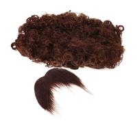 1 Set Afro per Costumi Halloween Accessori per Cosplay Riutilizzabili e Facili Acconciare Adatti Tematici