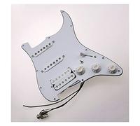 1 Set Alnico5 7-Way Tipo Pickguard A Pieno Carico Pickup Pickup SSH A Bobina Singola Battipenna precablati Set (Color : 02)