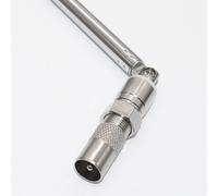 1 set antenna radio FM telescopica antenna a stelo