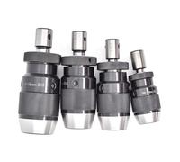 1 set B16 Tapper Chuck autoserrante mandrino autoserrante + adattatore 8 9 10 11 12 14 16 17 18 19 20mm albero motore biella (Color : 12mm-B16(1MM-13MM))