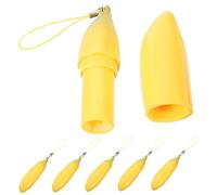 1 Set Balsamo Lip Balm Tubi Vuoto Lip Balm Contenitore Banana Forma Per La Cura Labbra Fai Da Te Viaggi E Conservazione Olio Labbra Lucidalabbra 6 Pezzi