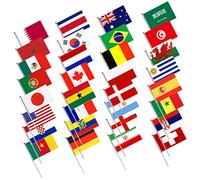 1 Set Bandiere Bandiere Per Sportivi E Celebrazioni Patrie 32 Pezzi