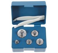 1 Set Bilancia Peso di calibrazione Pesi di precisione Grammi Pesi di