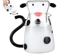 1 set brocca d'acqua di mucca di mucca con tazza di bollitore d'acqua in