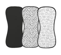 1 Set Burp Panno Assorbente Panno di Cura Traspirante Spalline Imbottite Cotone Sabber Veleno Per Neonati E Bambino Sabber Bavaglino